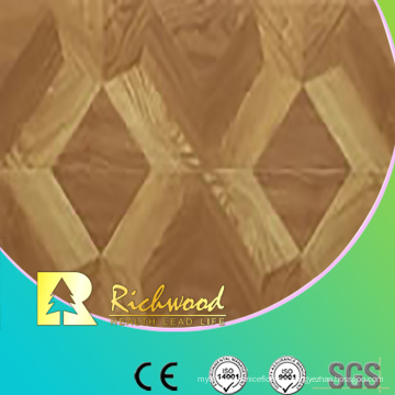 12.3mm E0 AC4 grabado en relieve de roble laminado piso